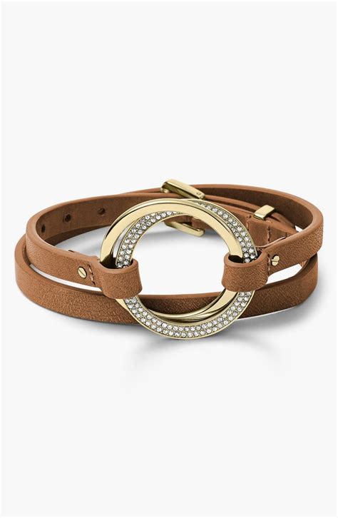 michael kors wrap bracelet|michael kors adjustable bracelet.